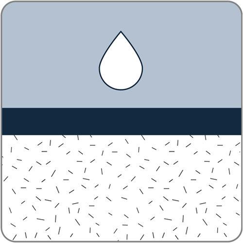 Function icon - Moisture barrier