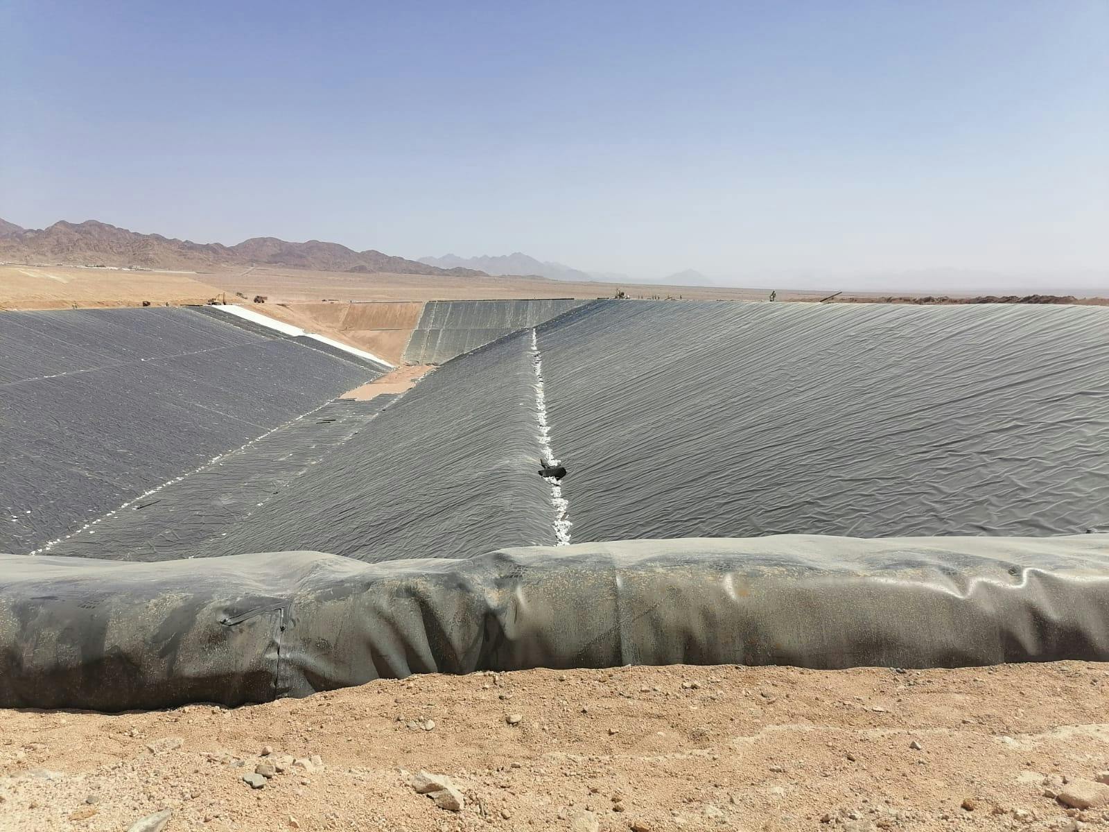 Solmax's innovative liners met client's requirements, protecting environment and communities from pollution and facilitating safe wastewater removal.