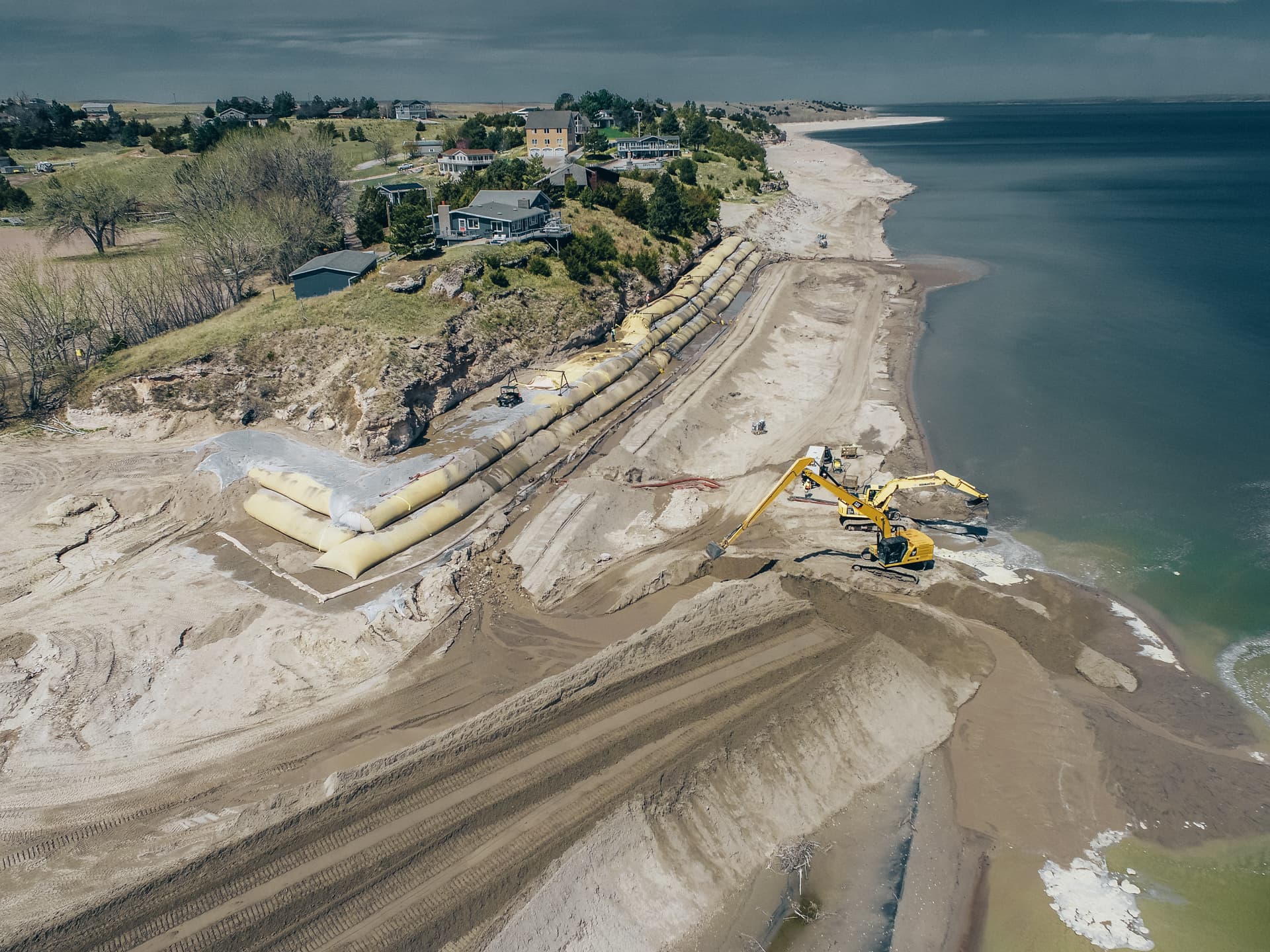 Protecting shorelines from erosion