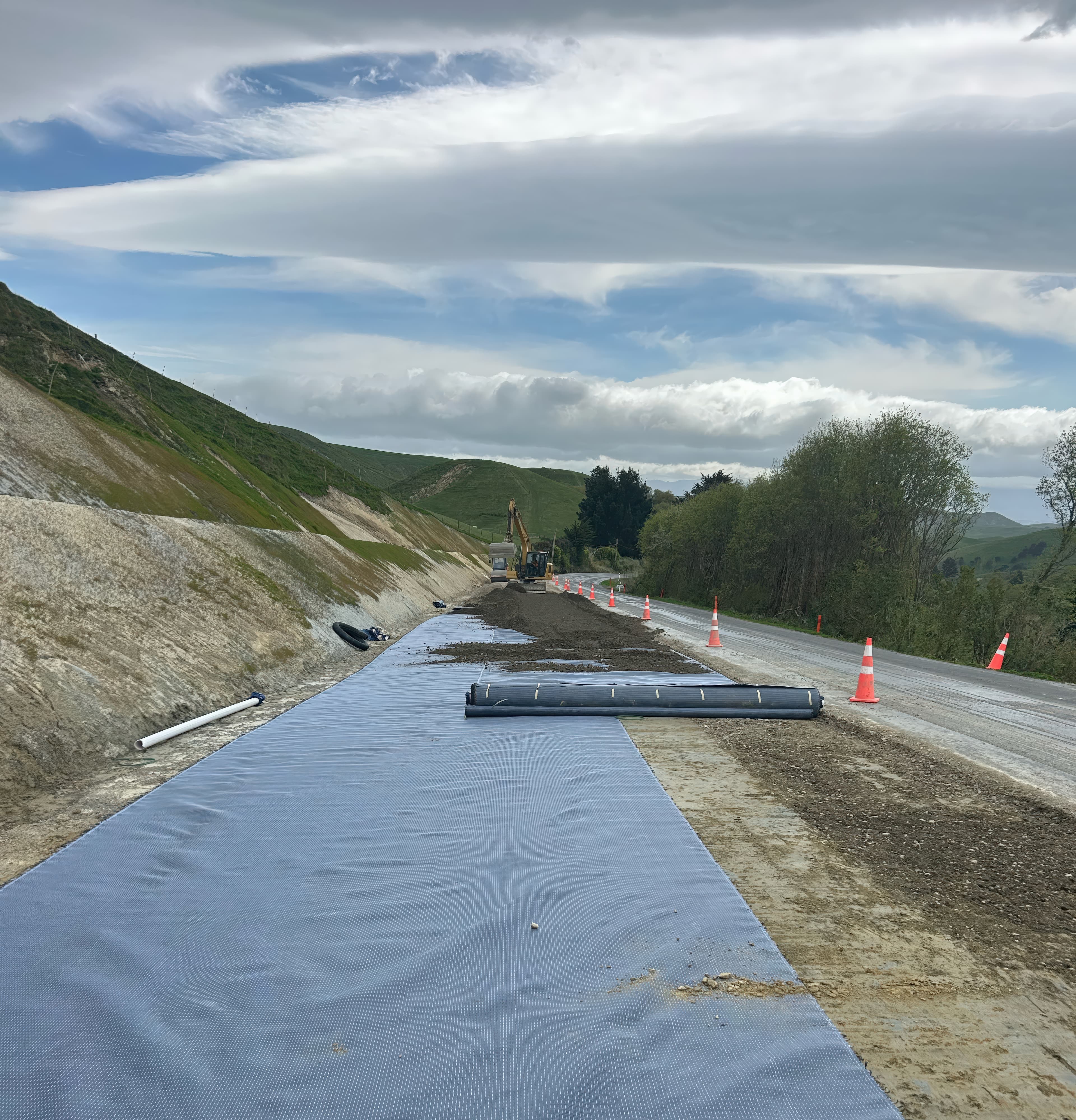 Reinforcing weak subgrades to restore Weber Road with MIRAFI H2Rx