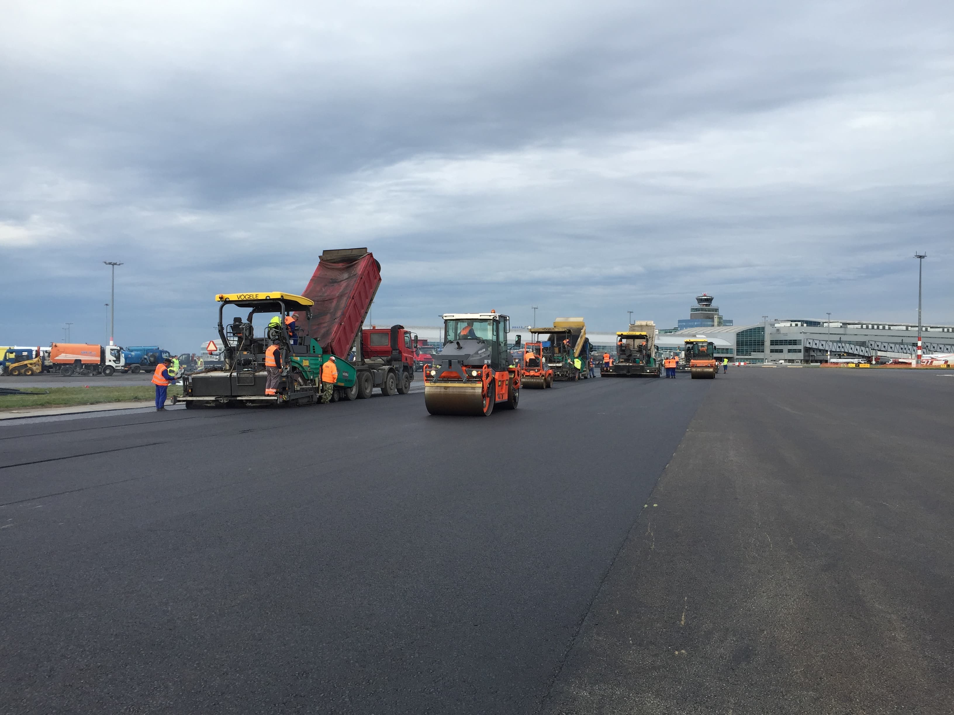 PRAGUE AIRPORT RUNWAY, CZECH REPUBLIC