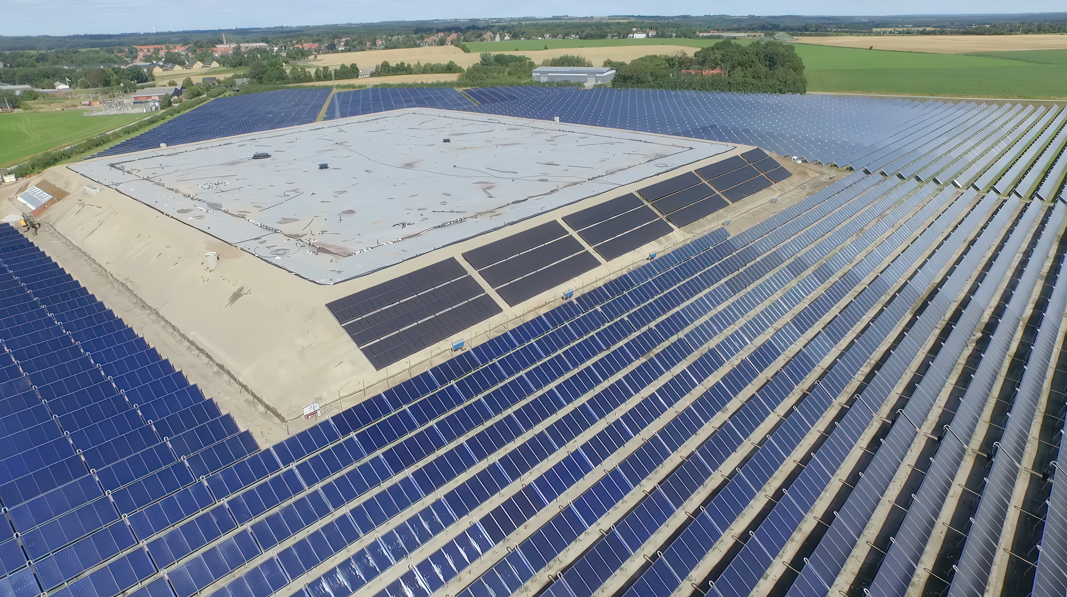 Solmax provided a complete geosynthetic package for the Gram PTES, with nearly 100,000 m² of materials installed.