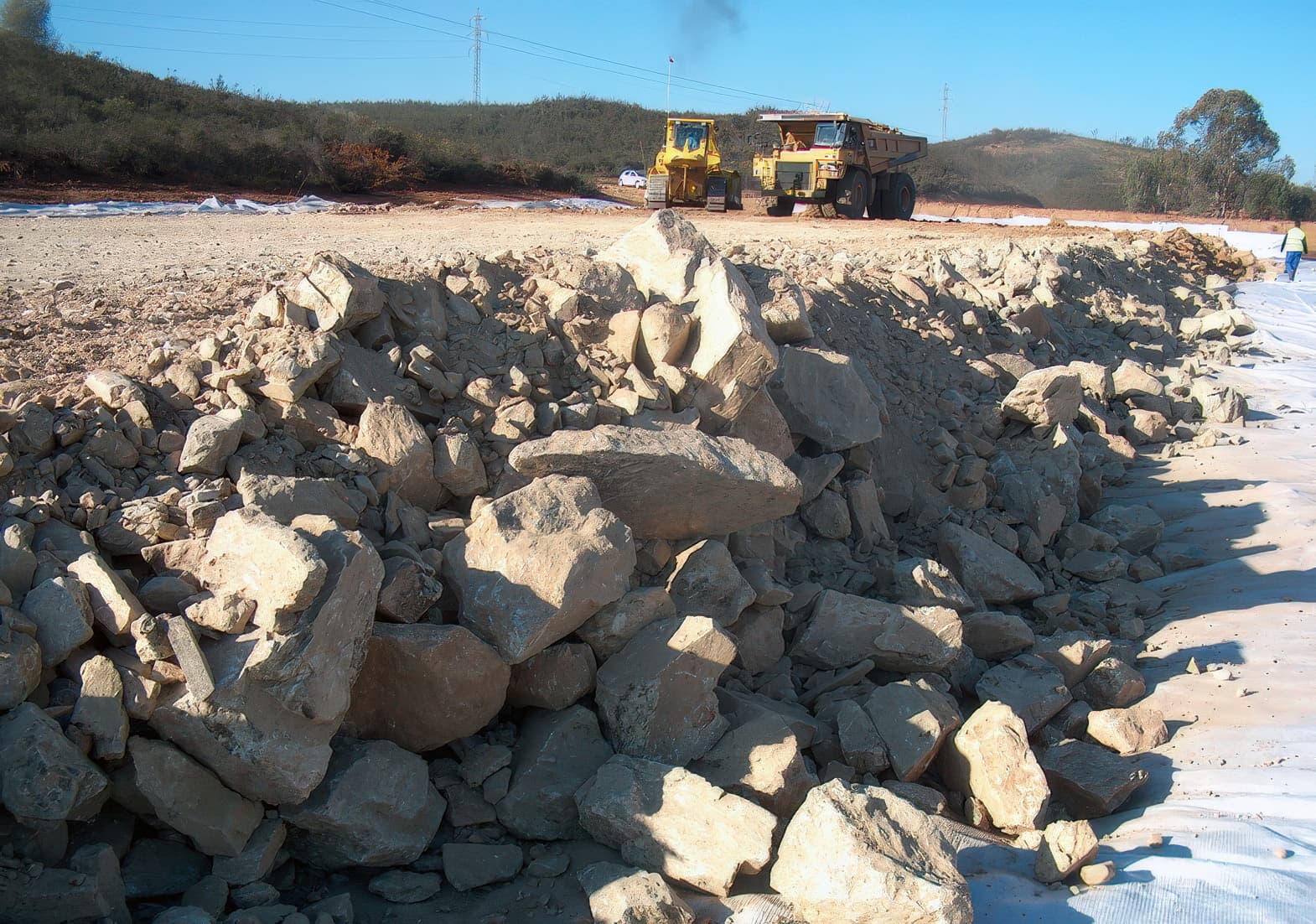 Type of stone used