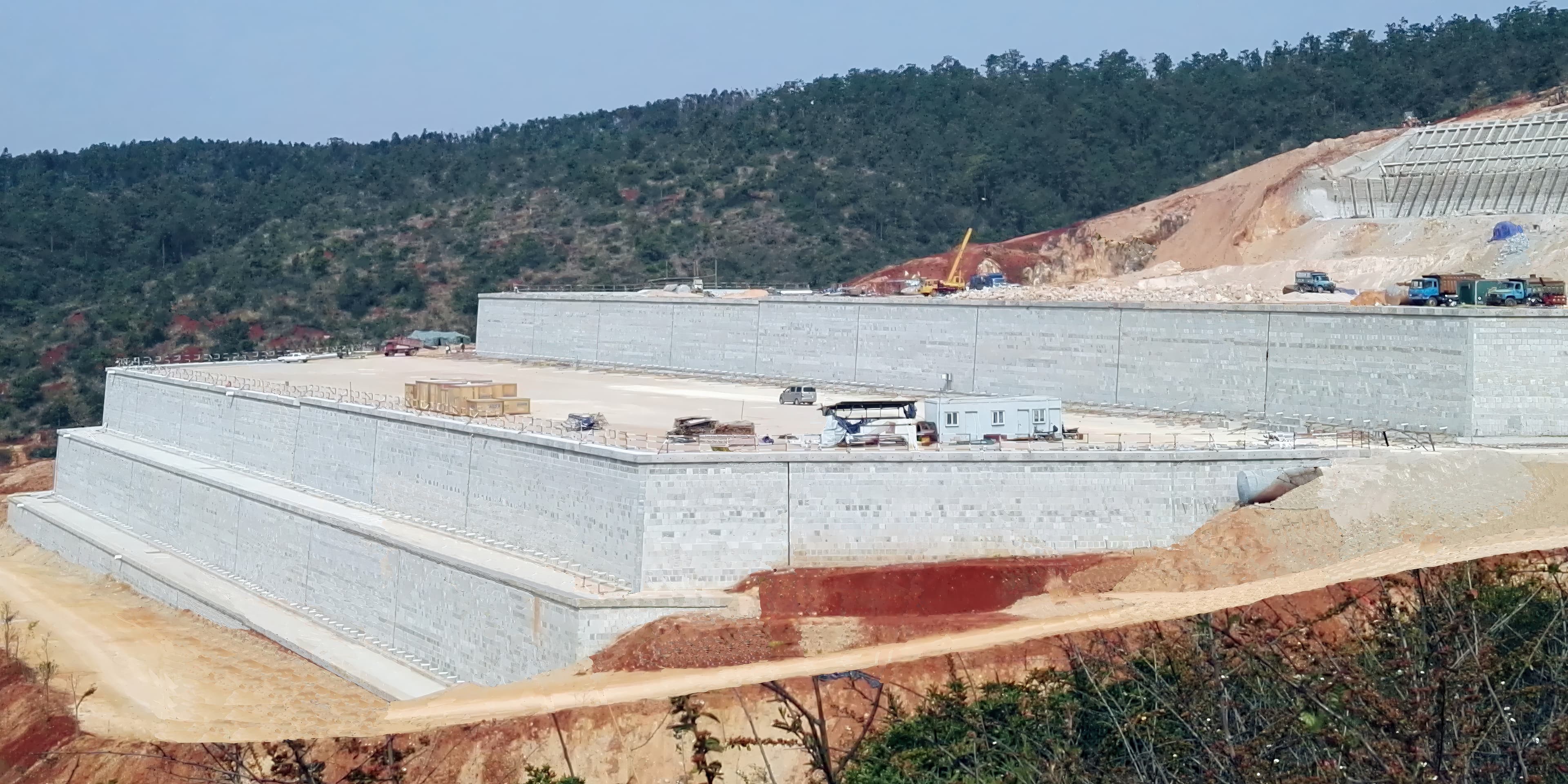 MSW incineration and power plant platform, Yuxi City, Yunnan Province, China