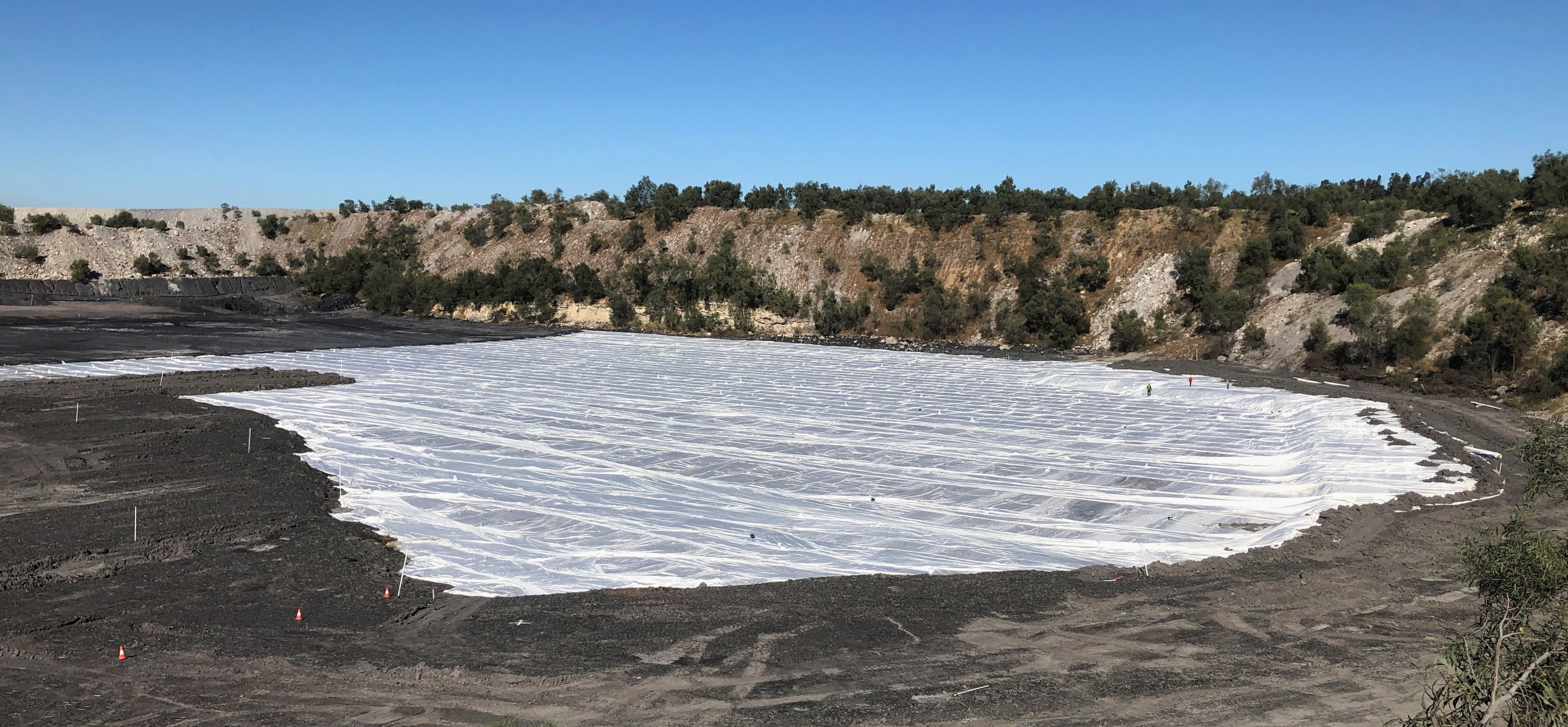 MIRAFI PET reinforcement geotextiles are widely used globally in civil ground improvement and the capping of tailings storage facilities (TSF) before placing cover material.