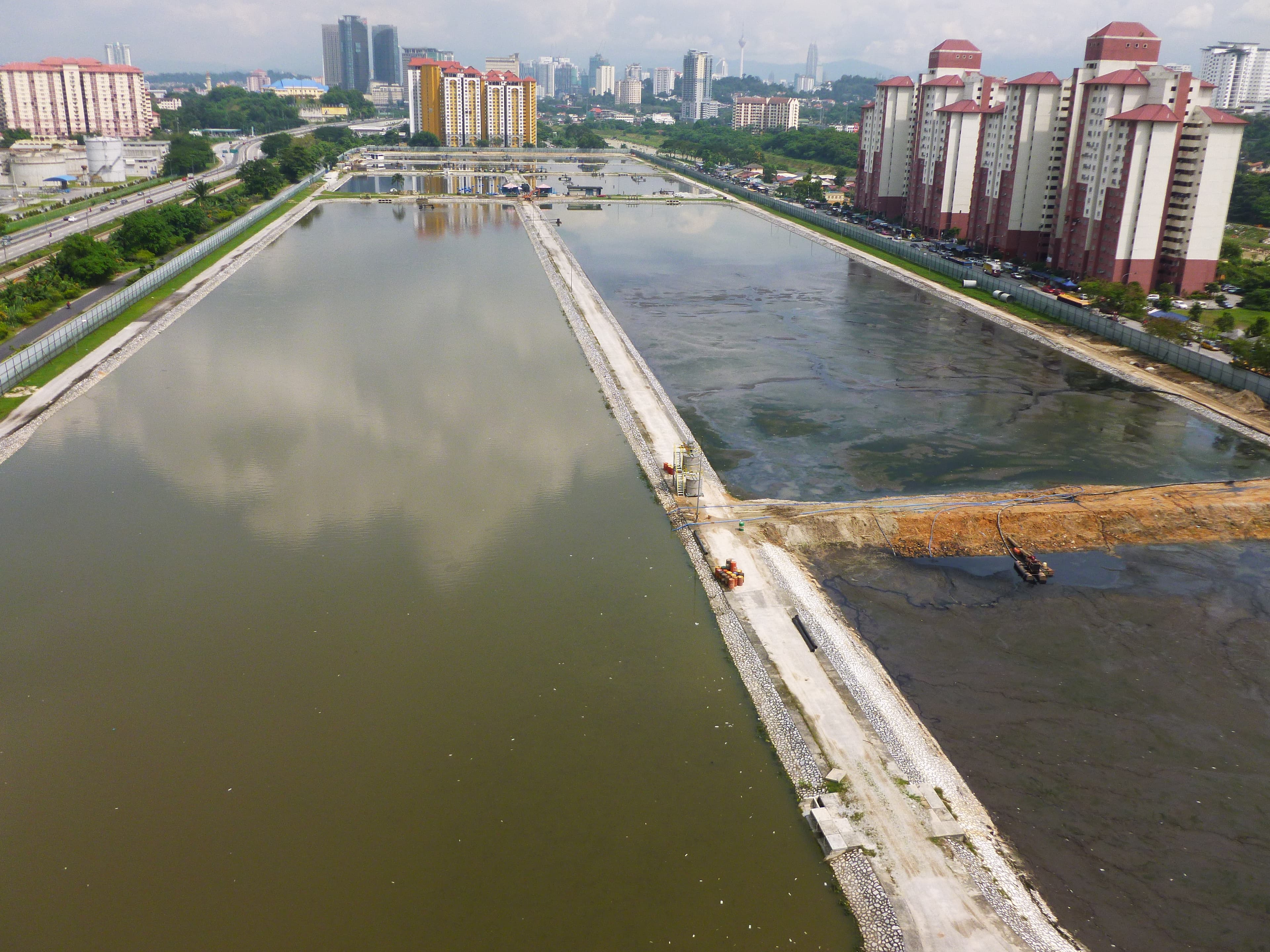 Pantai 2 Treatment Plant Kuala Lumpur Wastewater GEOTUBE