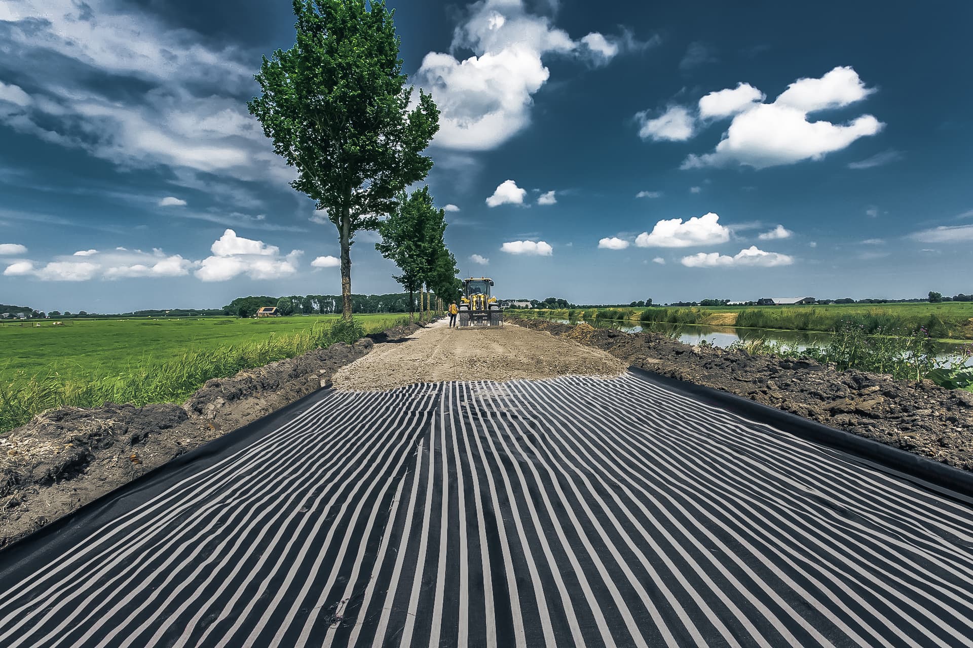 Applications - subgrade stabilization | Solmax