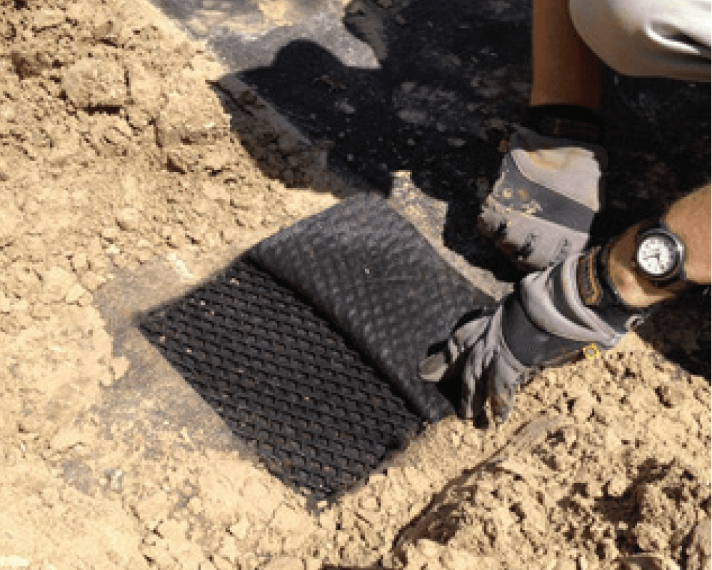 Figure 9: Condition after three months in a FGD gypsum pond