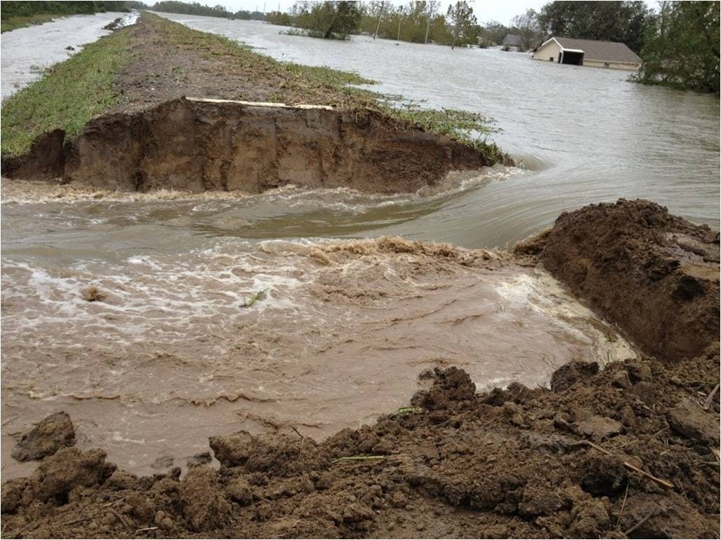 Breached Levee