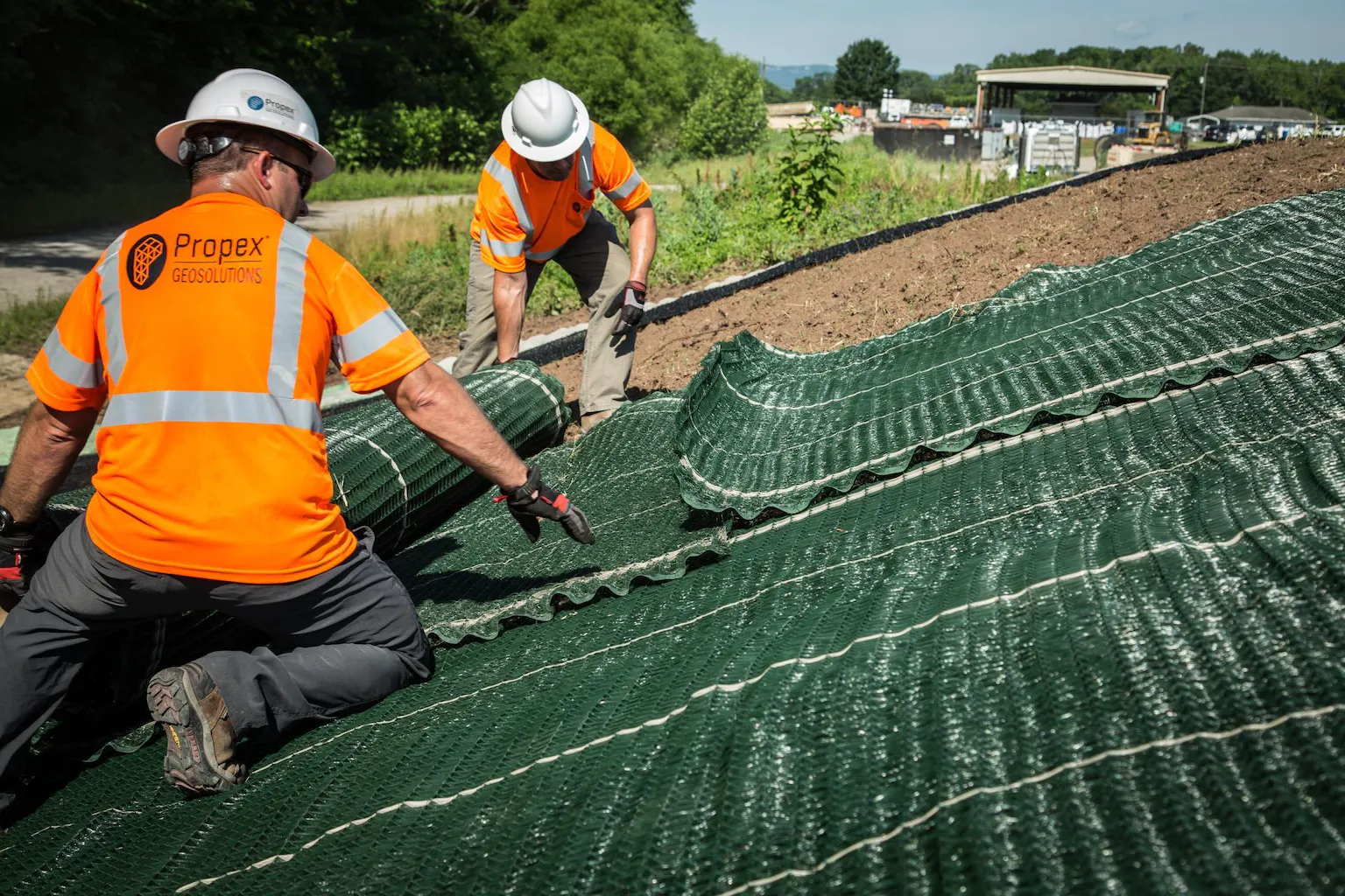 We often get asked how to accurately calculate the quantity of erosion control blankets (ECBs), turf reinforcement mats (TRMs), and high-performance turf reinforcement mats (HPTRMs) for slopes and channels.