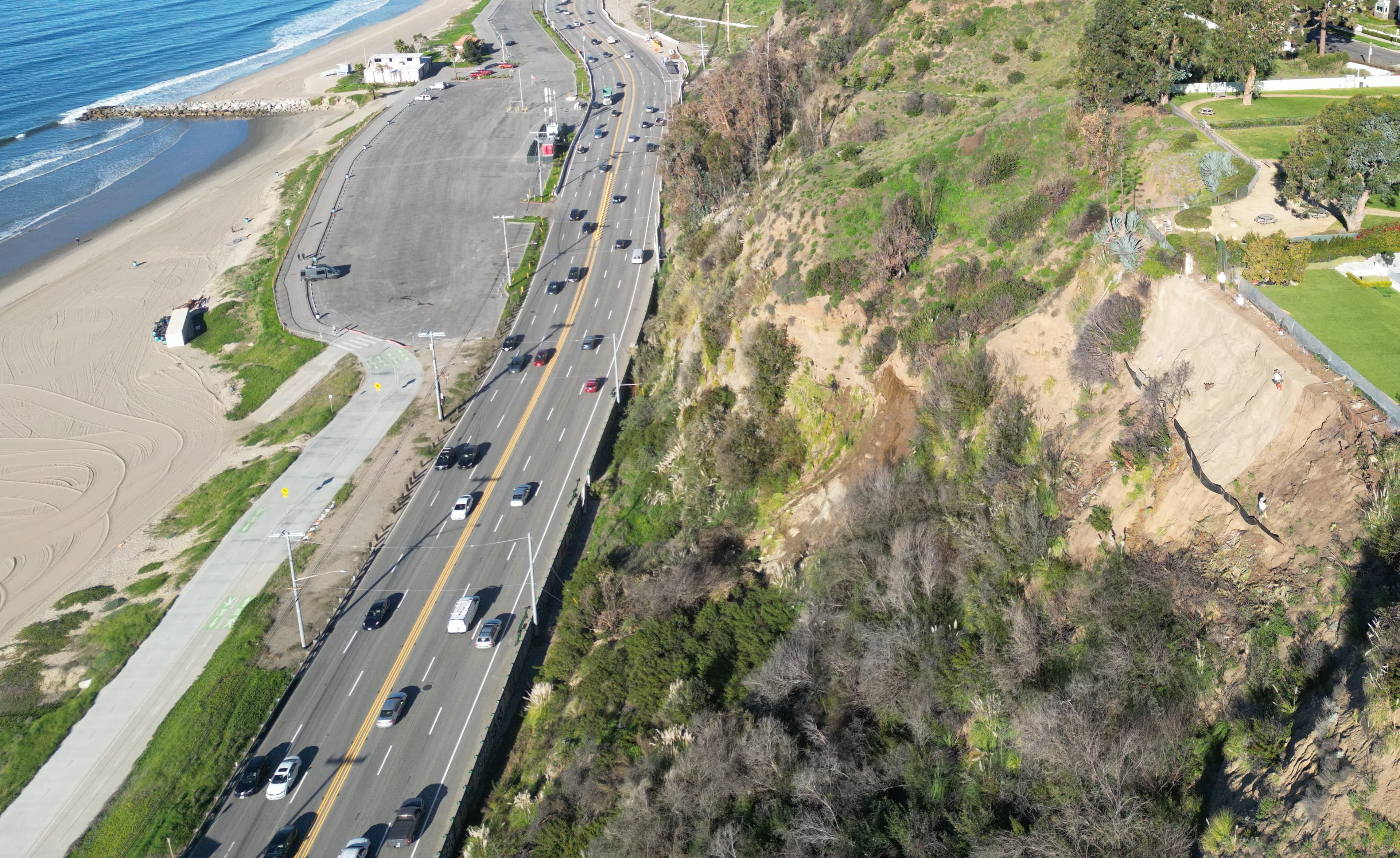 Rebuilding resilience: post-wildfire erosion control on Pacific Palisades bluff