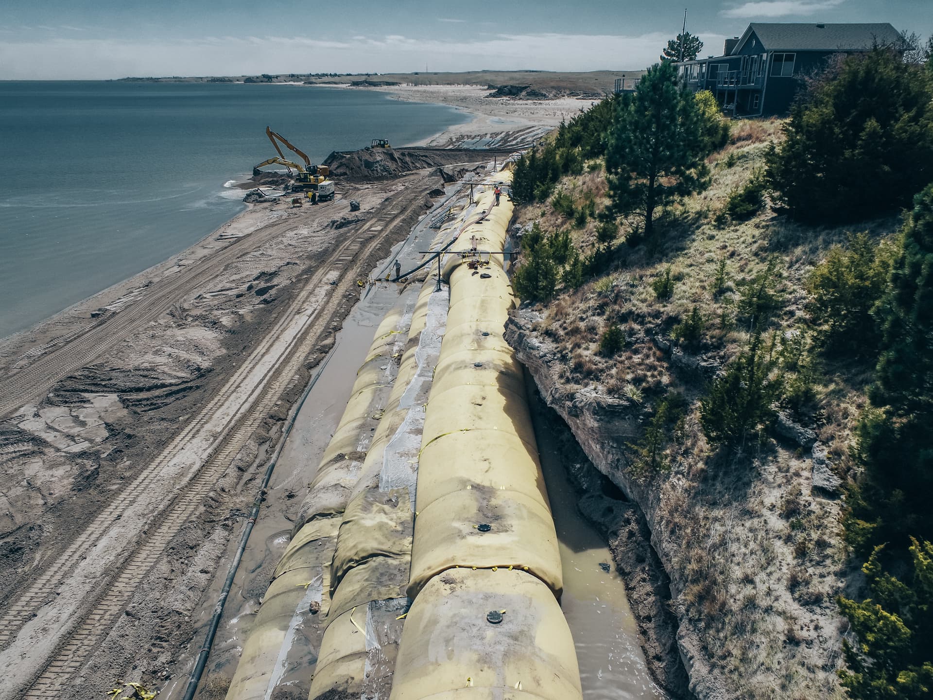 Protecting shorelines from erosion