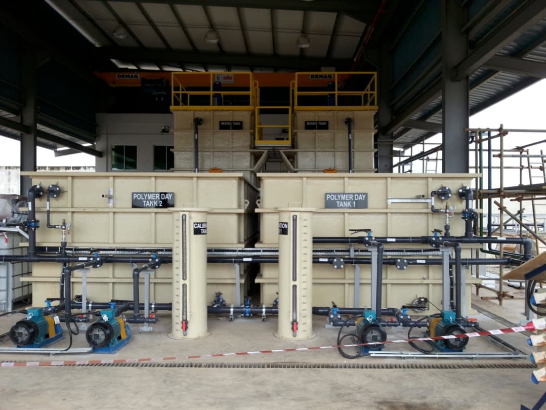 Rare earth processing plant Malaysia Waste management GEOTUBE