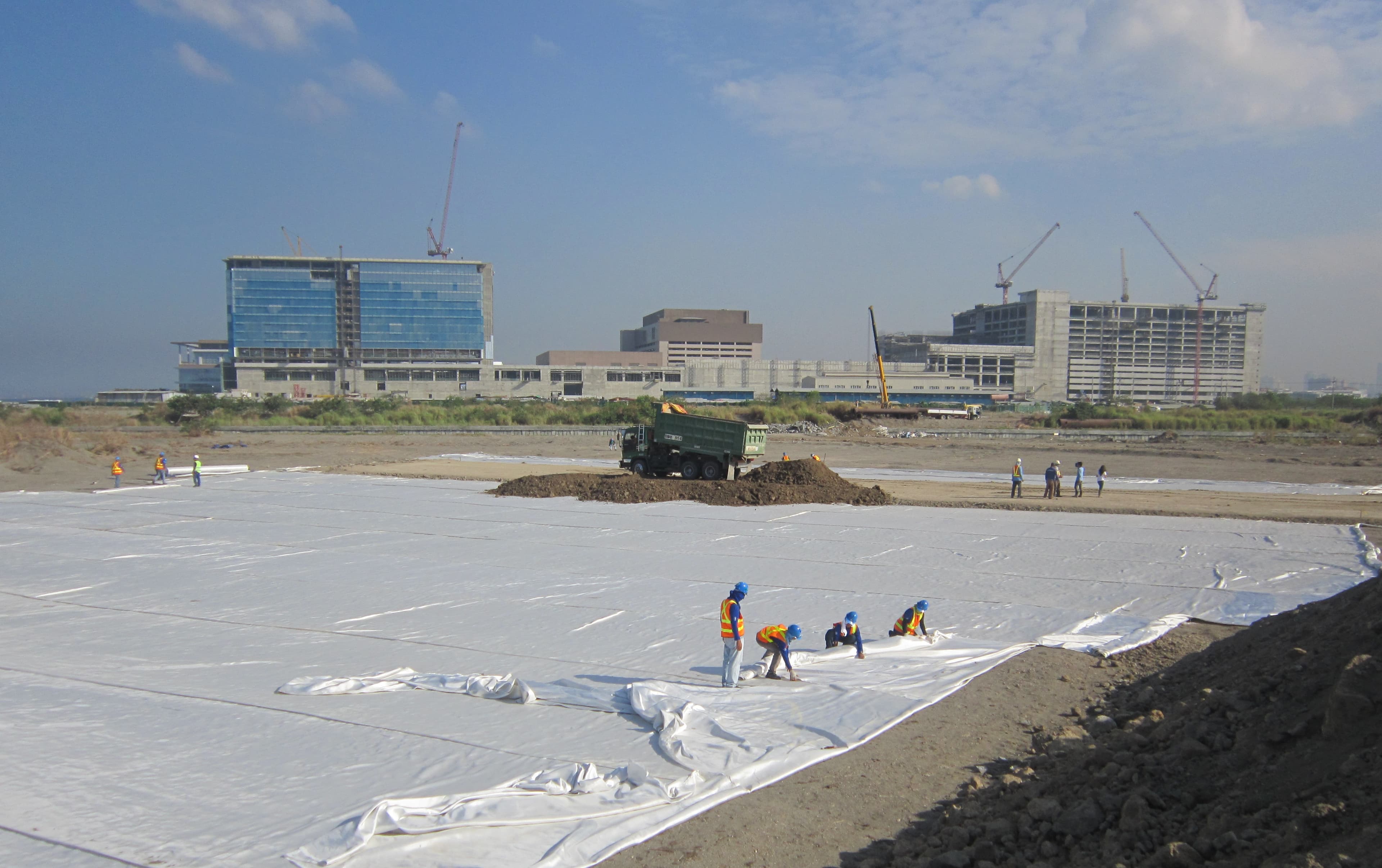 MIRAFI PET reinforced geotextiles proved to be the most economical solution for addressing the localized failure of the road embankment.