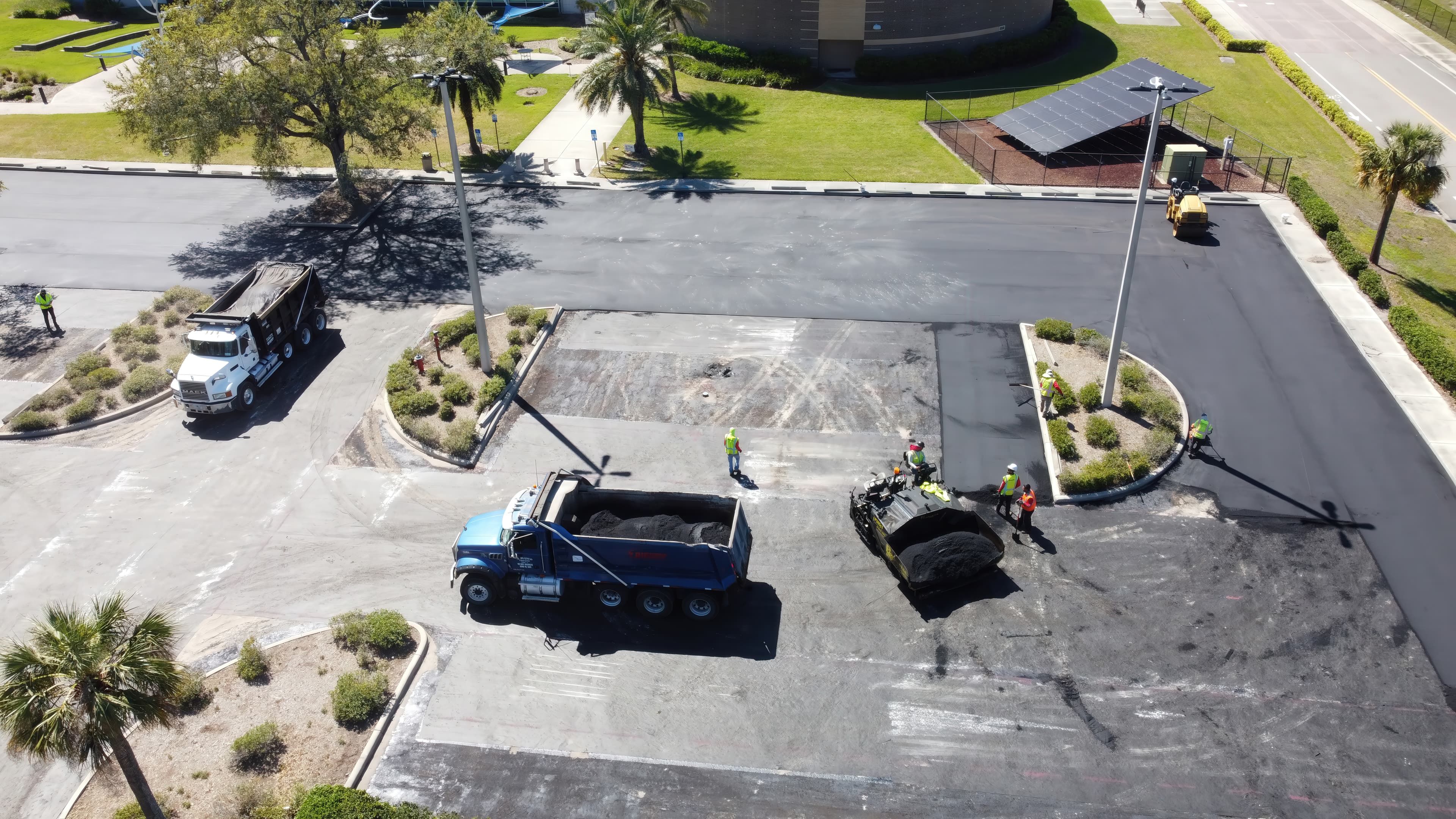 Extending parking lot overlay life at Hillsborough College – Brandon Campus