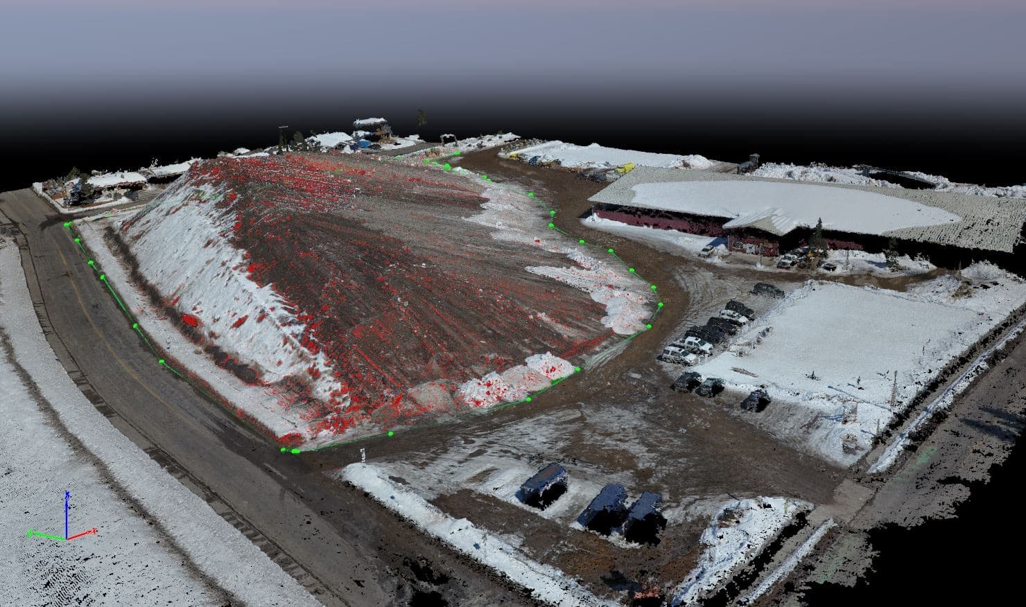 Jackson averages 465 inches (1,181 cm) of snow annually