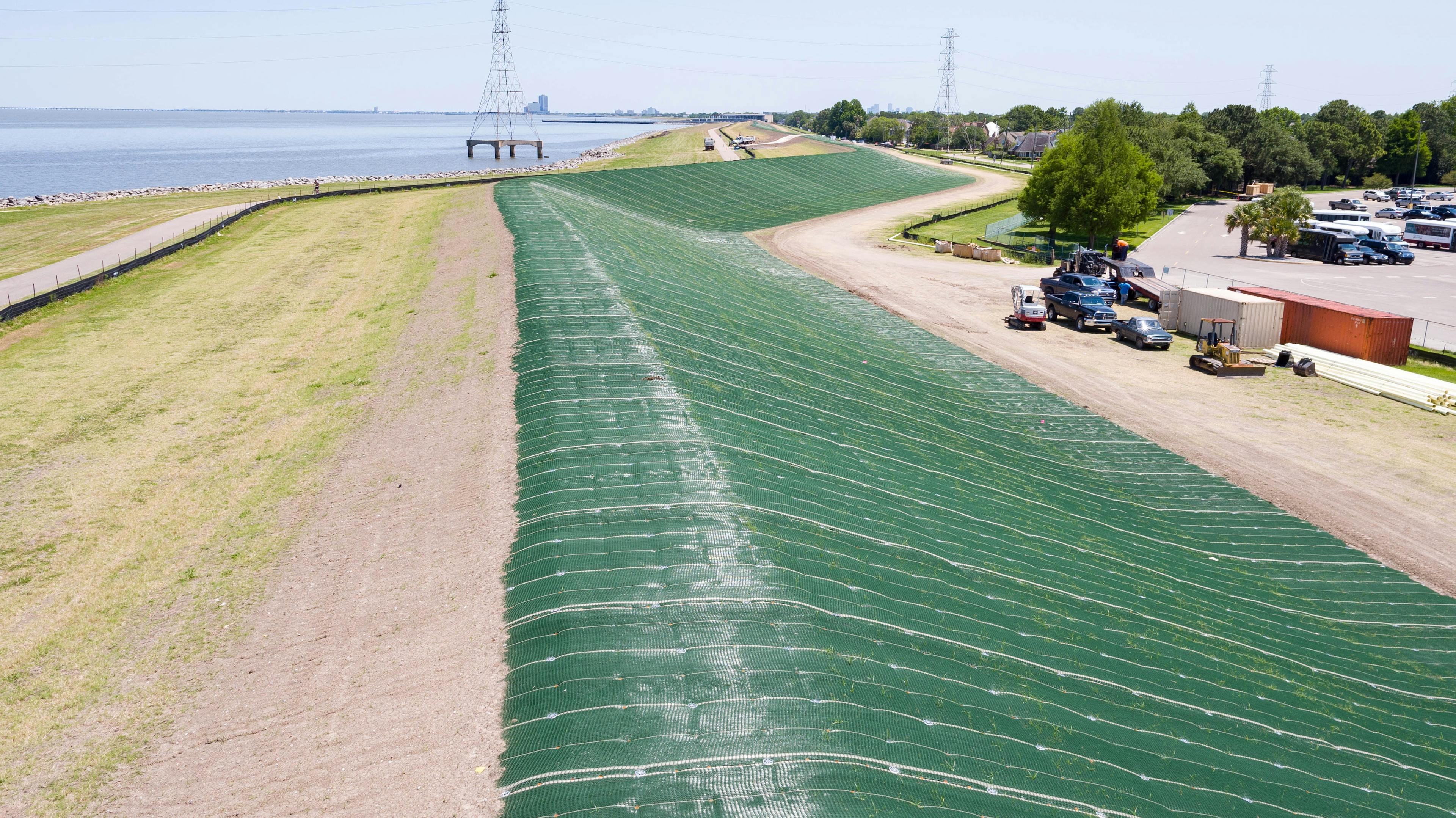 Providing levee resilience and durability