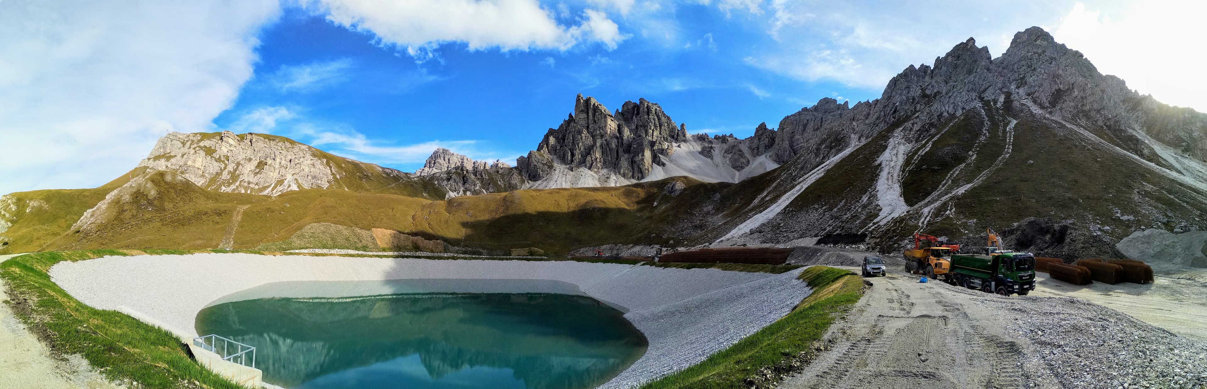 Protecting Alpine resources from avalanches with geogrids