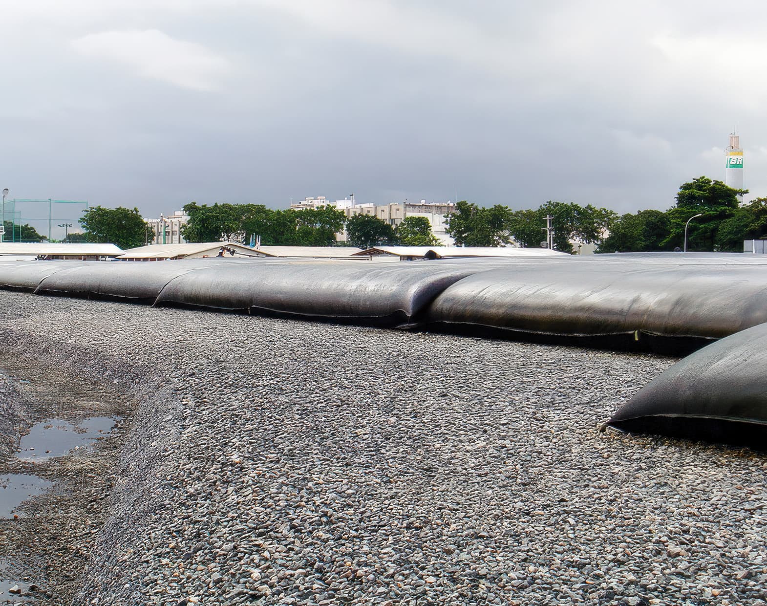 GEOTUBE® dewatering platform