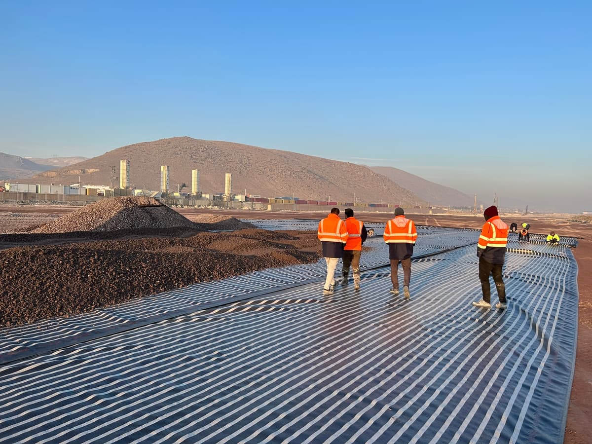 CASE STUDY | Kayseri Railway subgrade stabilization | Solmax