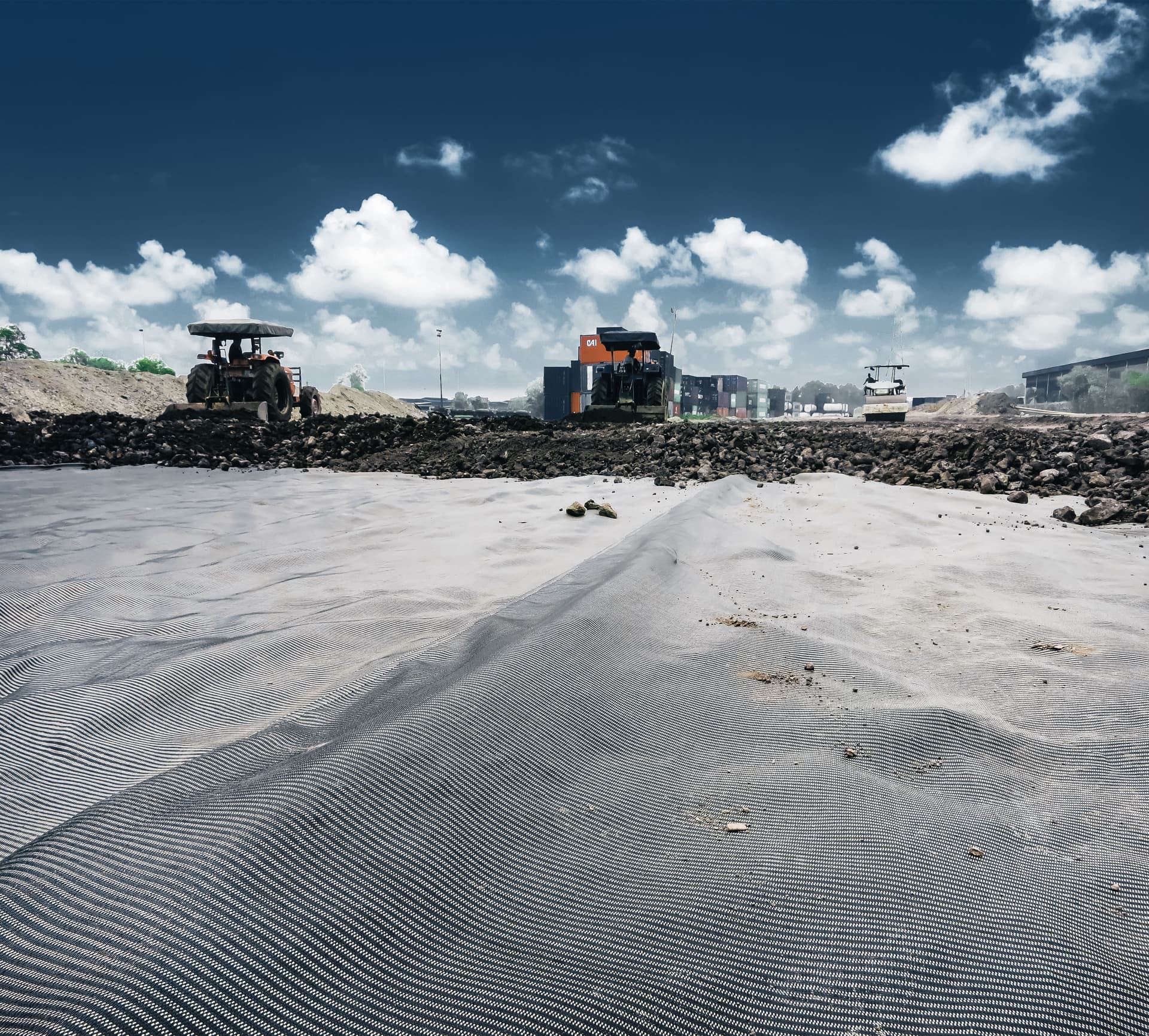 Applications - subgrade stabilization | Solmax